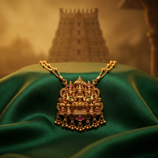 Kalyani Temple Jewelry Set