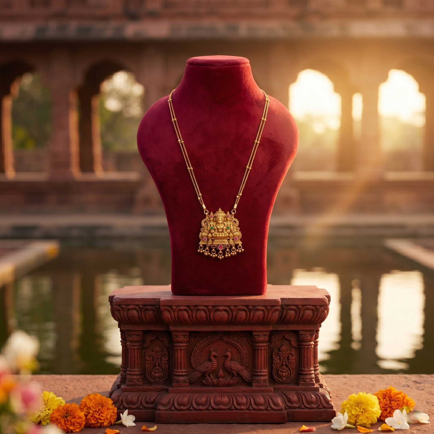 Kalyani Temple Jewelry Set